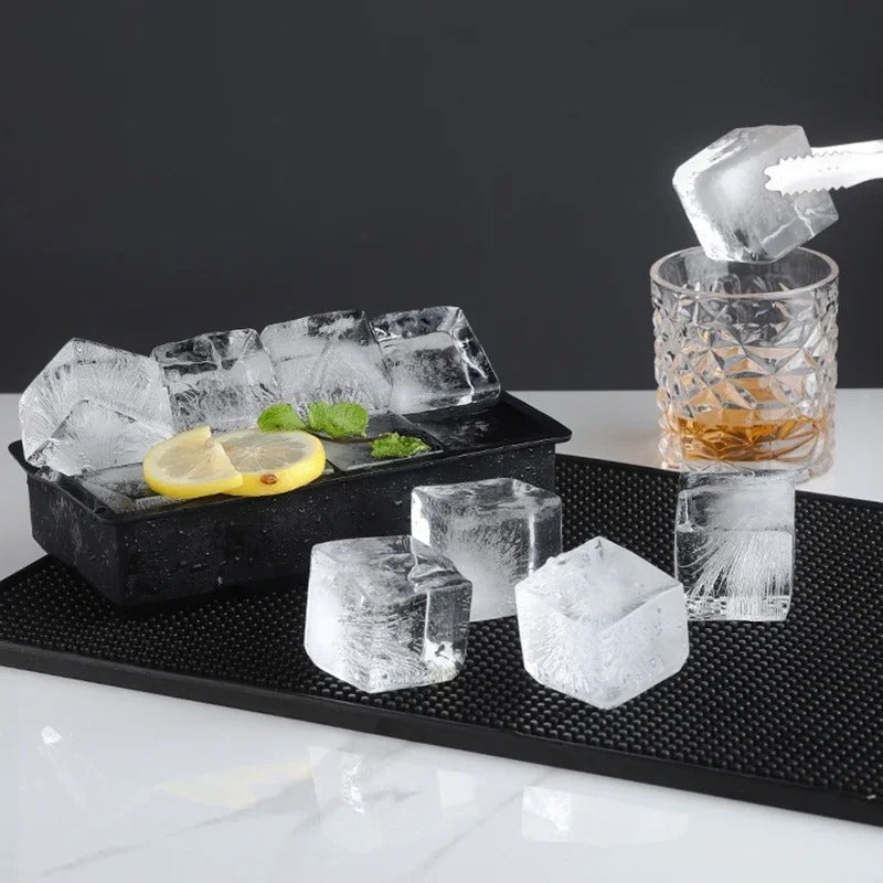 Silicone Ice Cube Molds with Lids