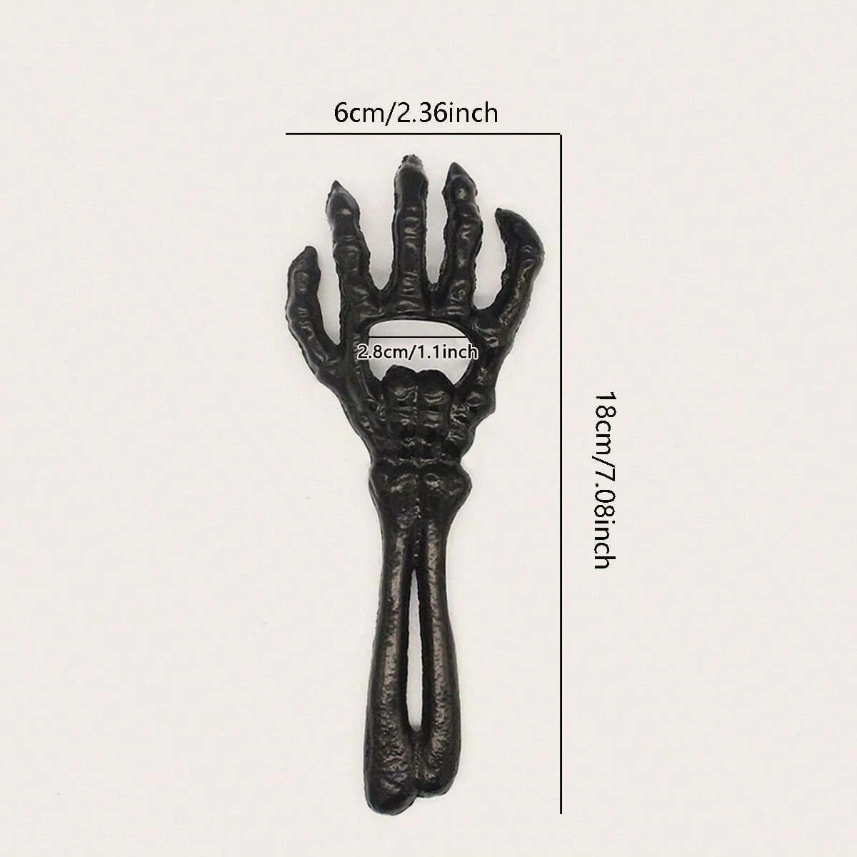 1pc Skeleton Hand Bottle Opener – Halloween Party Essential