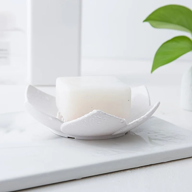Lotus Design Soap Holder - 1pc