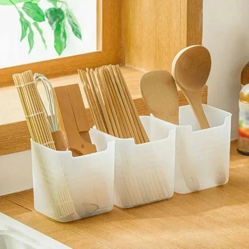 Compact Refrigerator Storage Boxes - 5pcs Set