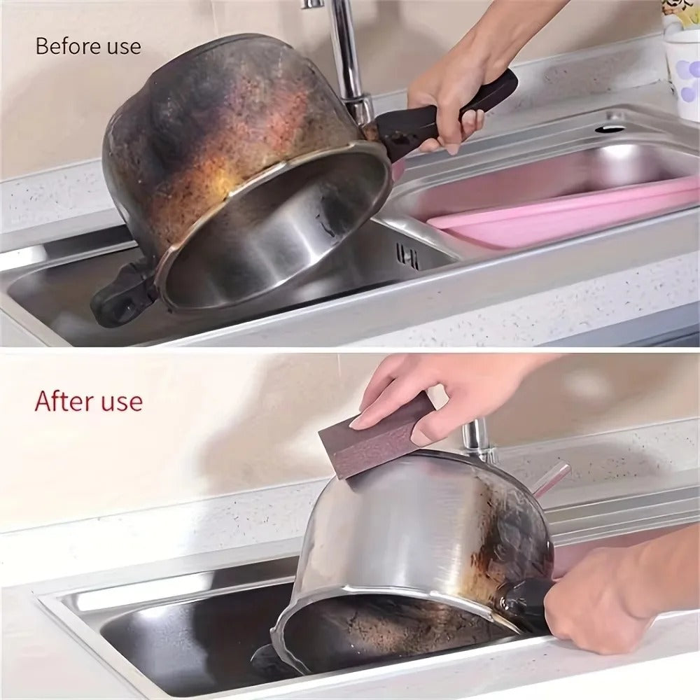 5 Pcs Magic Pot & Pan Rust Remover Scrub Pads