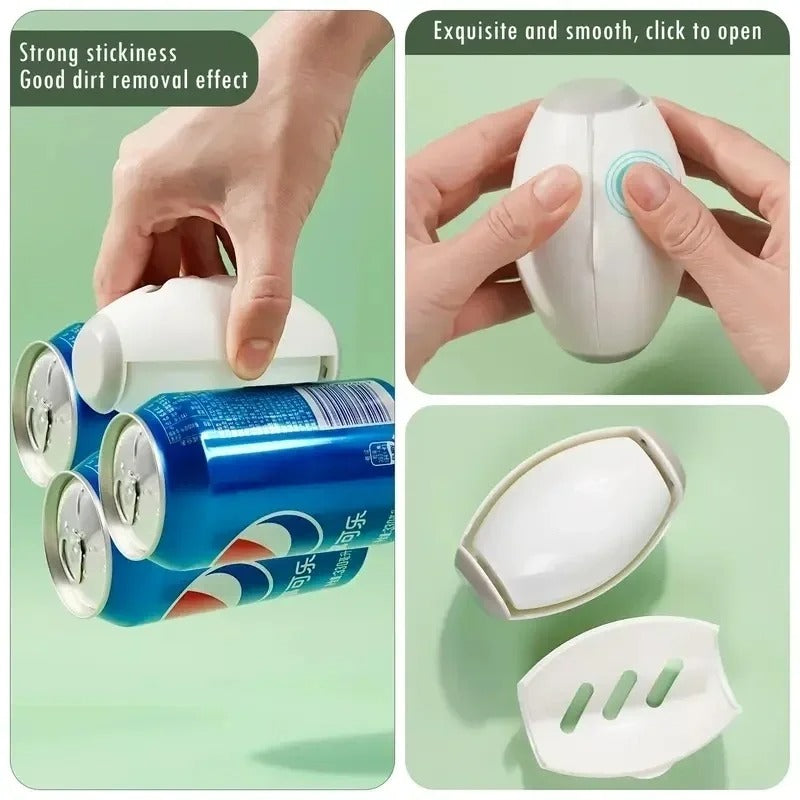 Reusable Manual Lint Roller – Pet Hair & Dust Remover