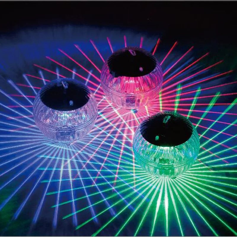 Solar Floating LED Pool Lights – 7-Color Changing Waterproof Light Ball