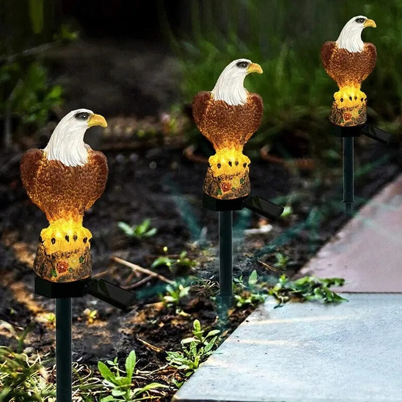 Solar Eagle Garden Light