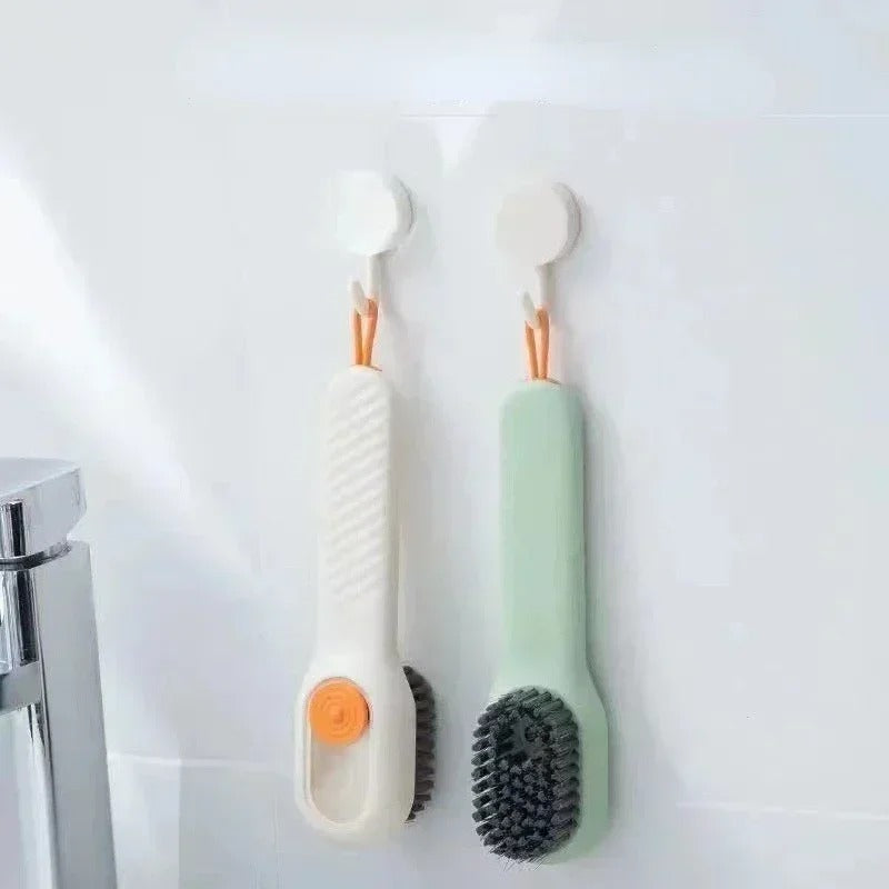 2-in-1 Liquid Dispensing Cleaning Brush