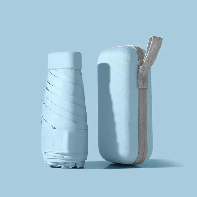UV Mini Umbrella with Travel Case