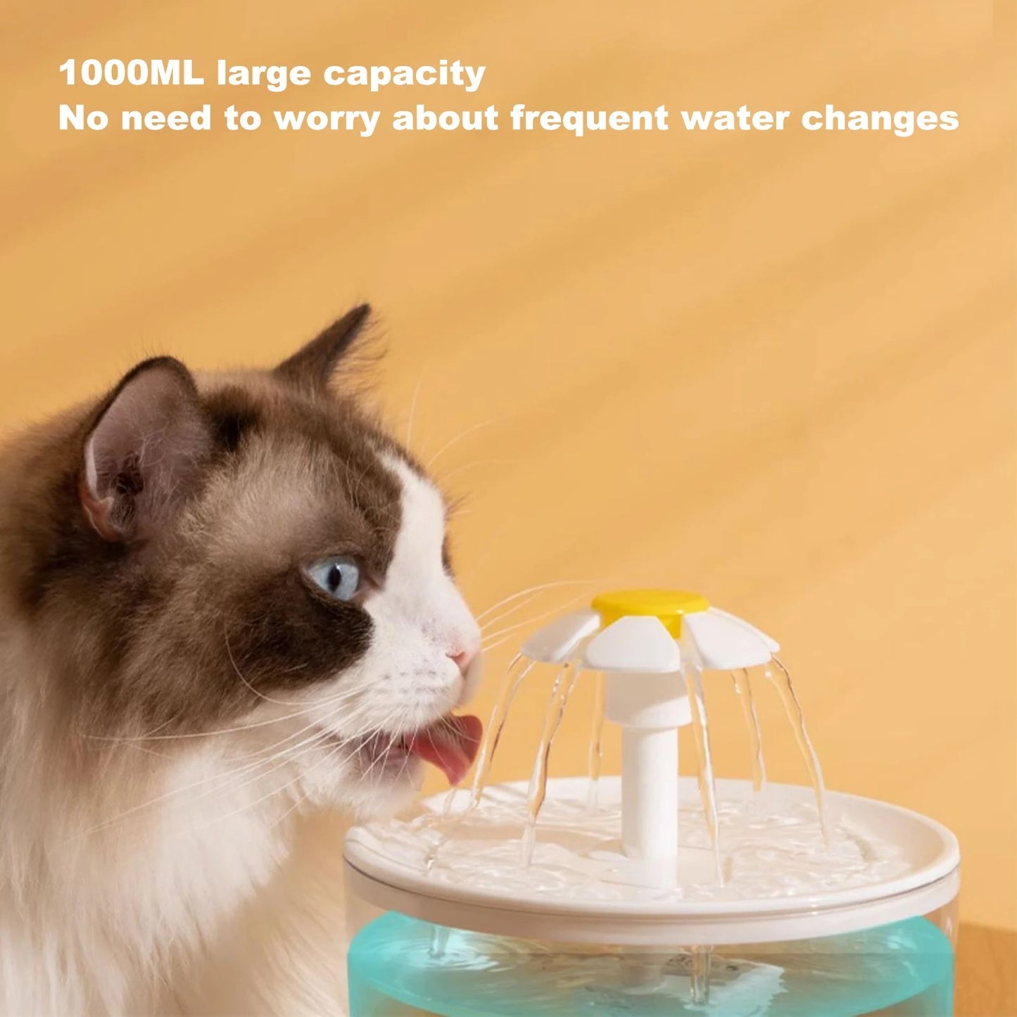 USB Cat Water Fountain – Quiet Automatic Pet Drinking Dispenser