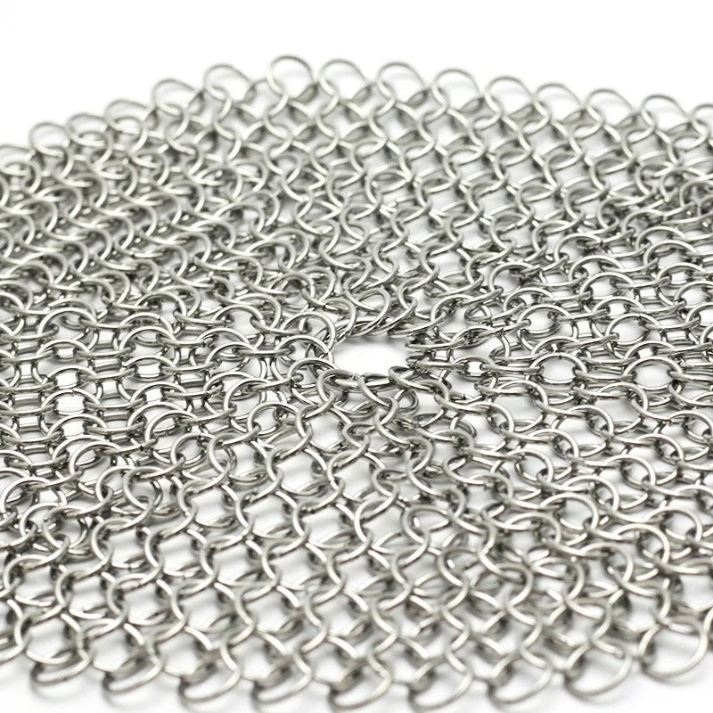 Stainless Steel Chainmail Scrubber