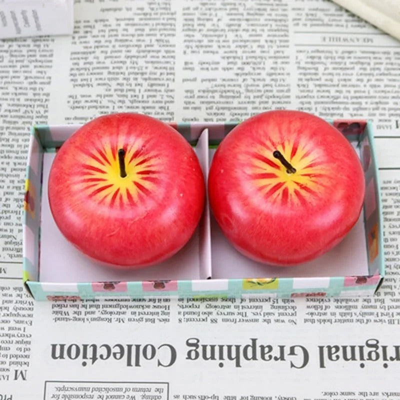 Apple Shaped Decorative Scented Candle