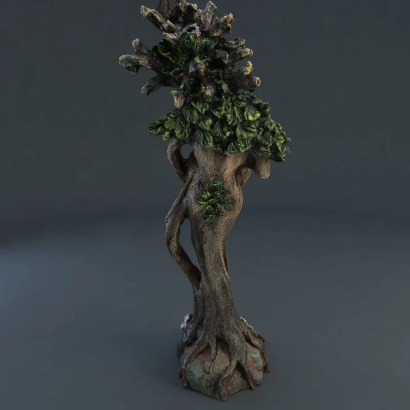 Natural Forest Goddess Bird Statue - Desktop & Garden Decor