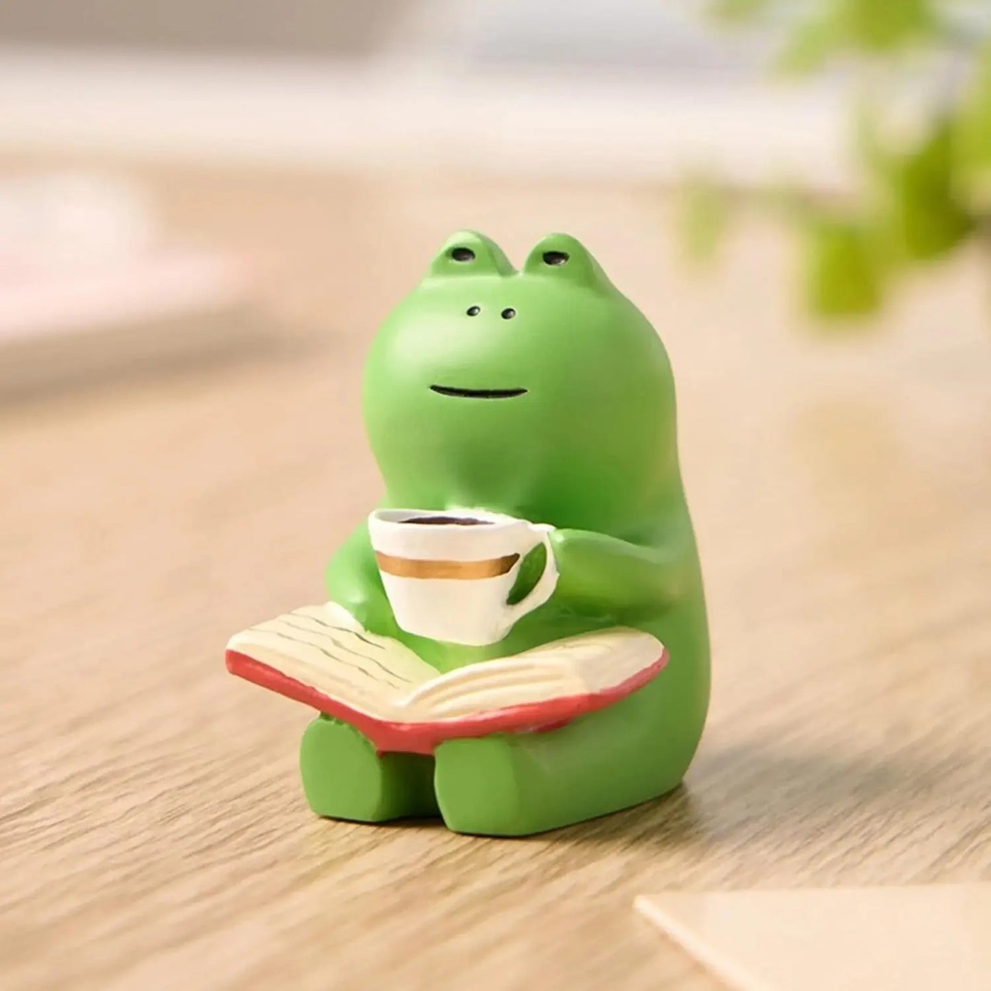 Frog in Rocking Chair Miniature