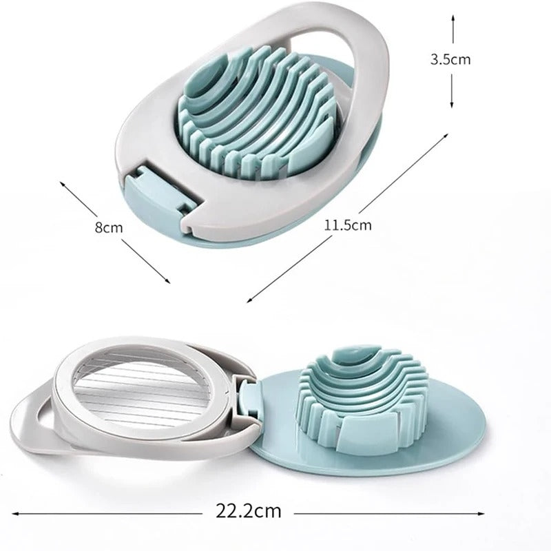 Multipurpose Egg Slicer with Stainless Steel Wire