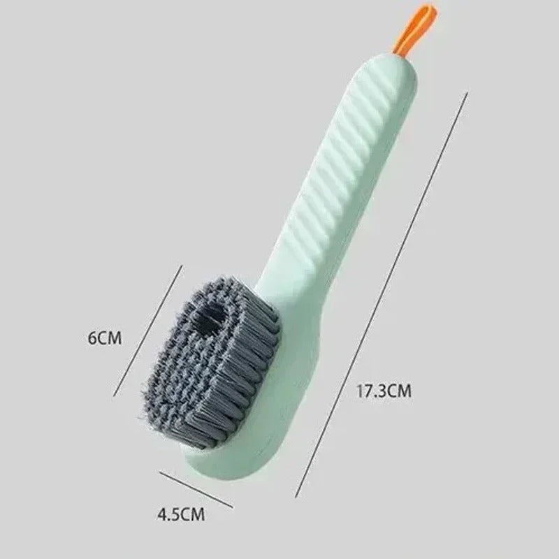 2-in-1 Liquid Dispensing Cleaning Brush