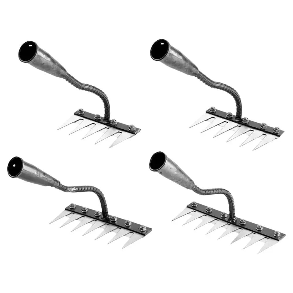 Heavy-Duty Steel Garden Rake