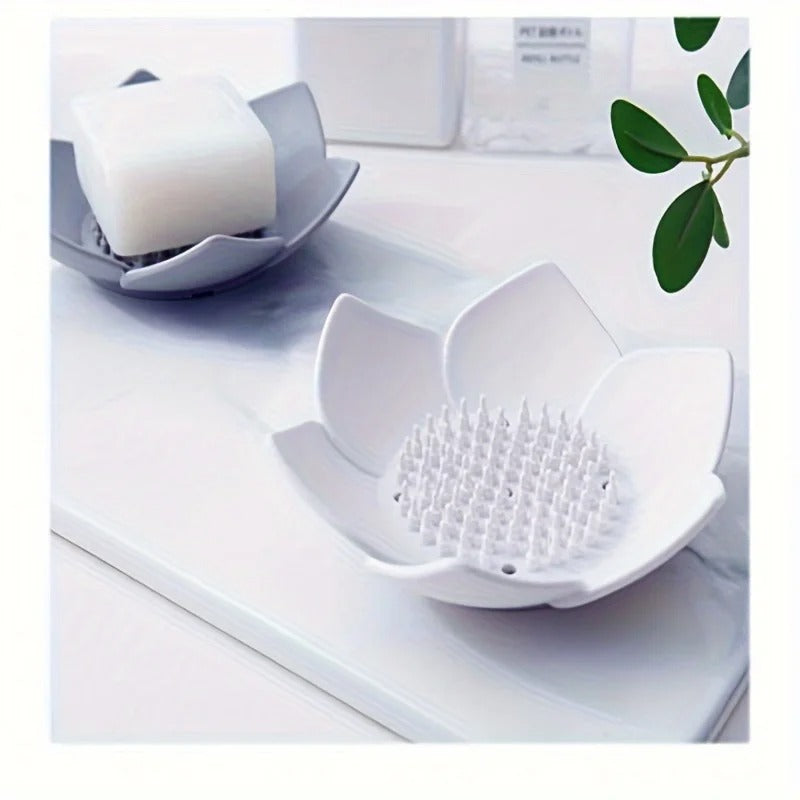 Lotus Design Soap Holder - 1pc