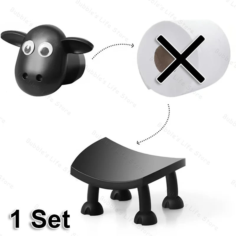 Cute Sheep Shape Toilet Paper Holder