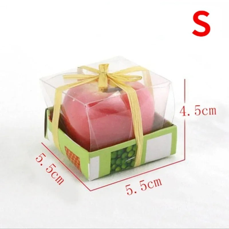 Apple Shaped Decorative Scented Candle