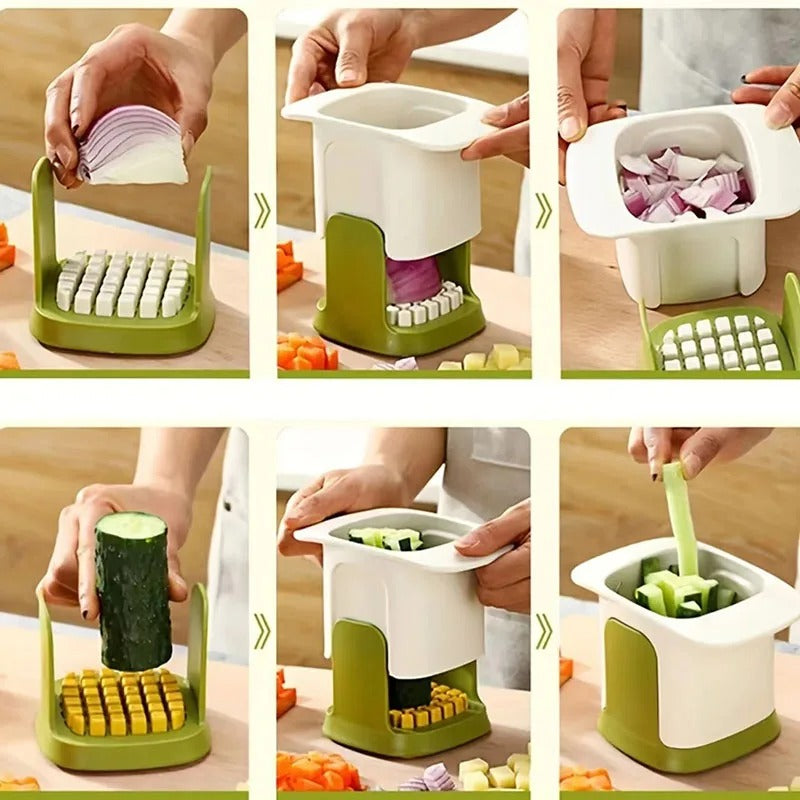 Multifunctional Vegetable Chopper – Fast, Even Dicing Every Time