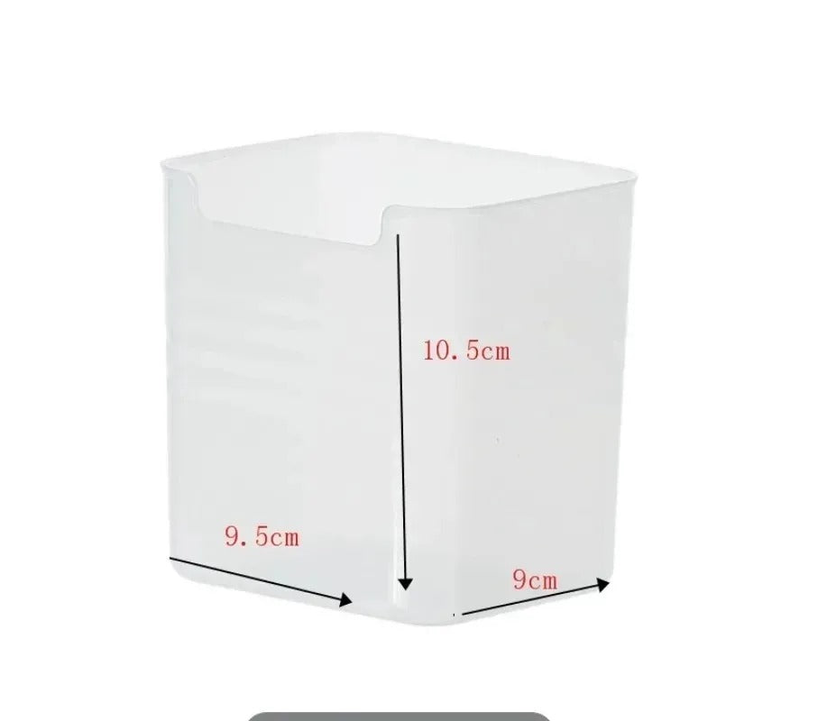 Compact Refrigerator Storage Boxes - 5pcs Set