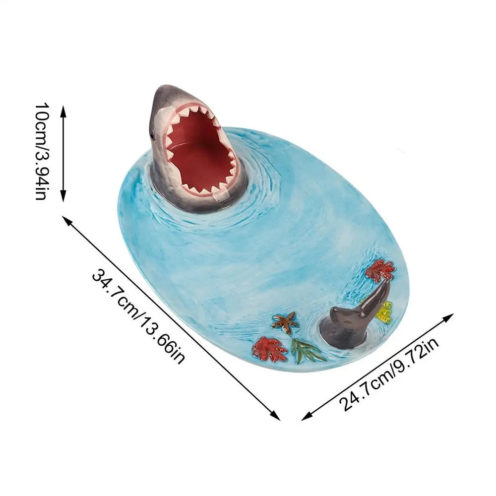 Shark Attack Serving Tray