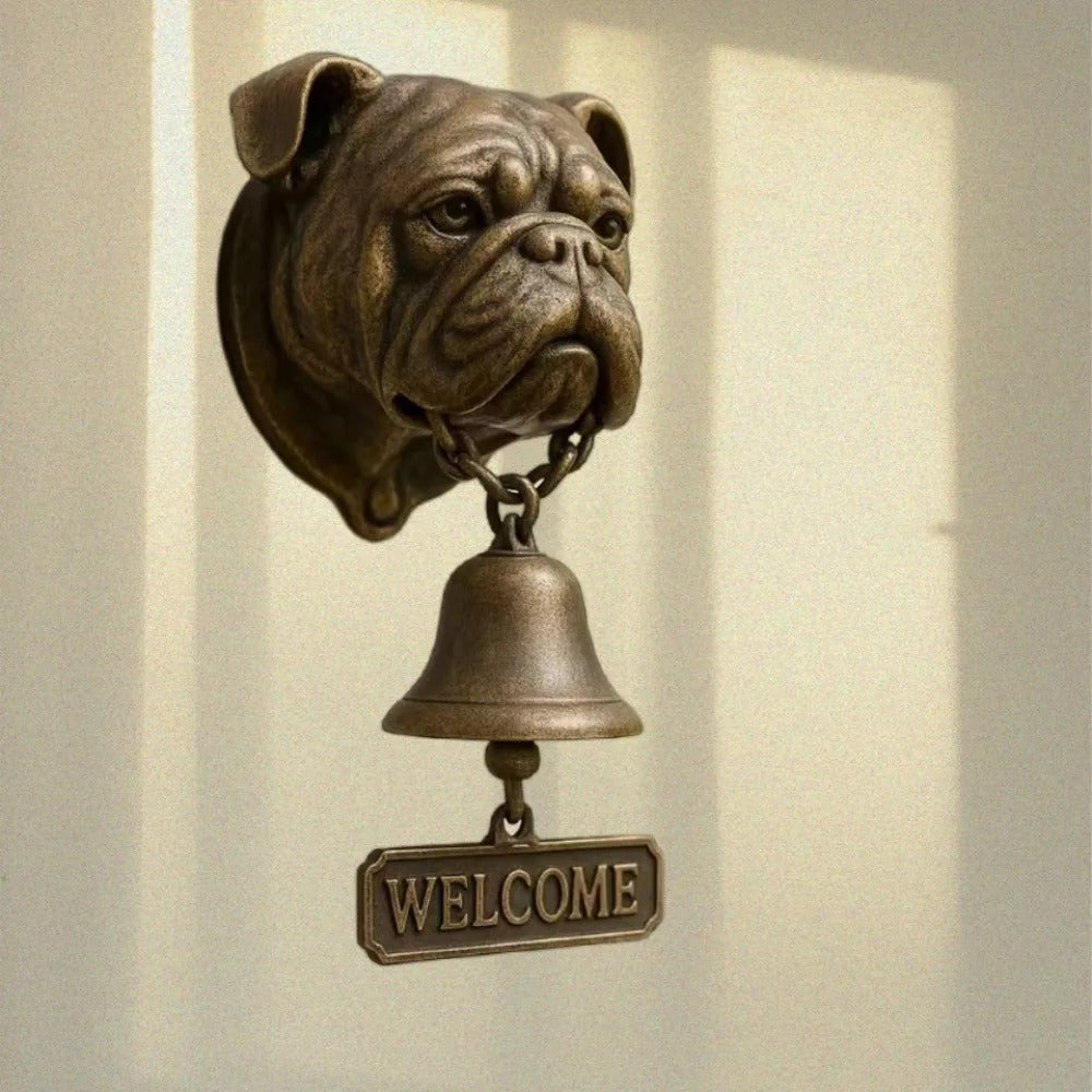 Vintage Puppy Welcome Doorbell