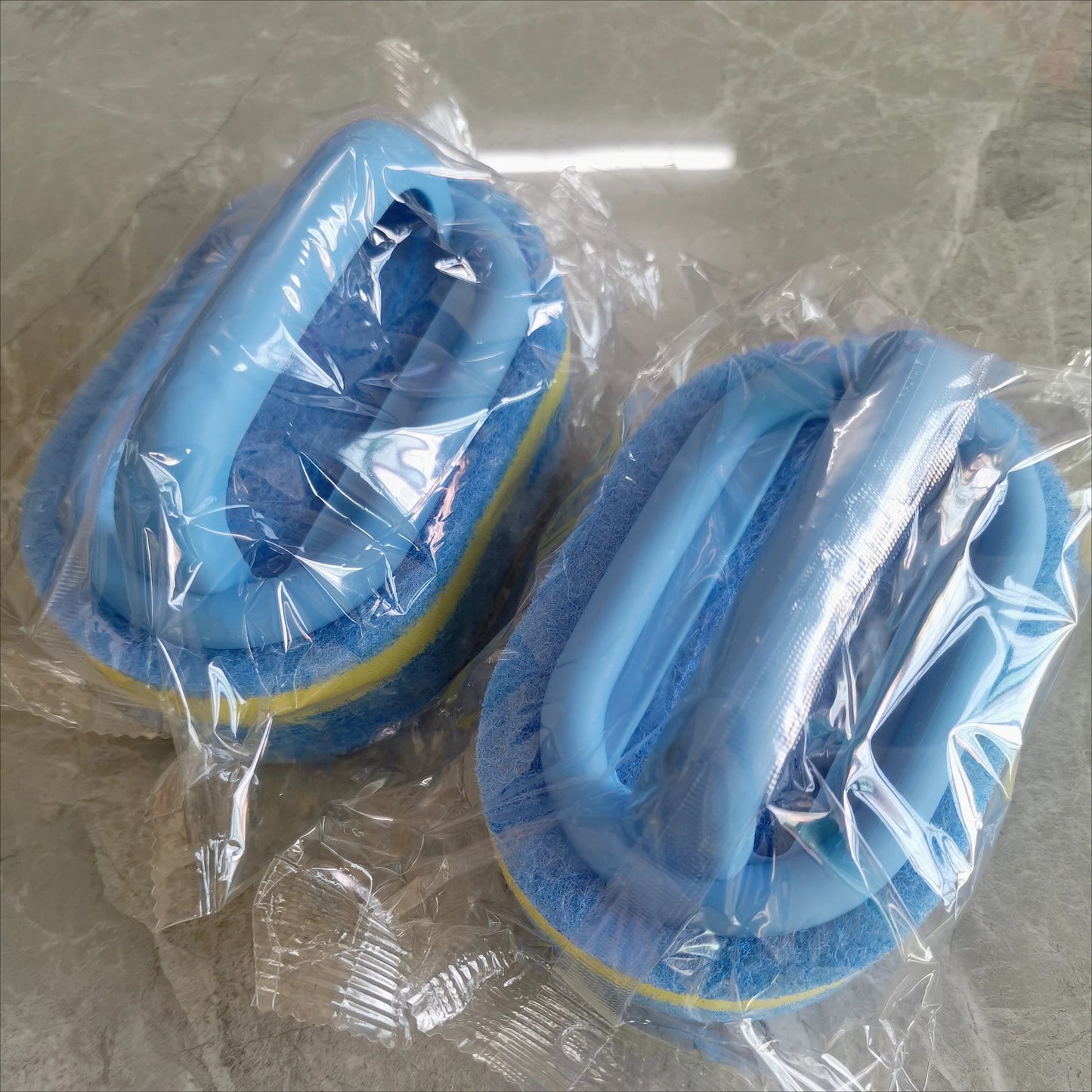 3pcs Handle Cleaning Sponge Set