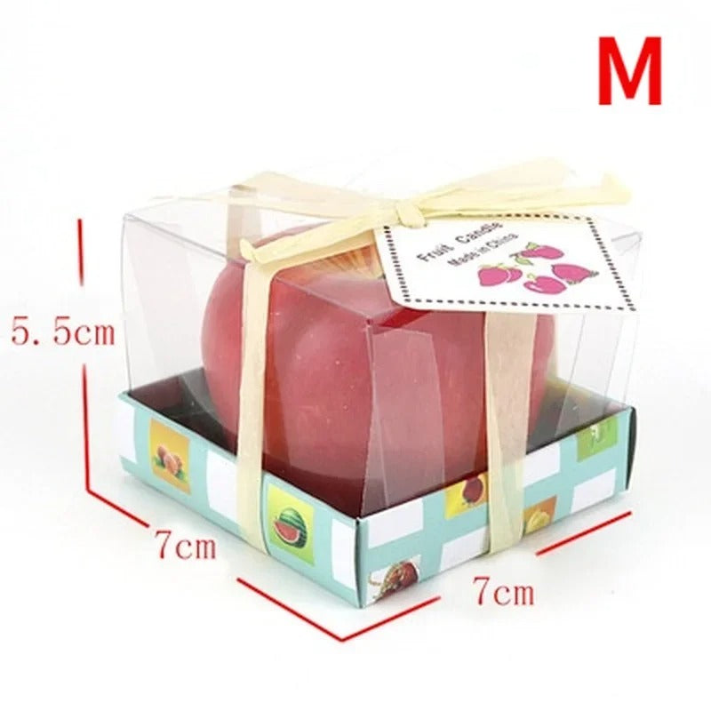 Apple Shaped Decorative Scented Candle