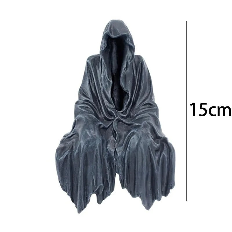 15cm Grim Reaper Figurine – Hooded Ghost Statue