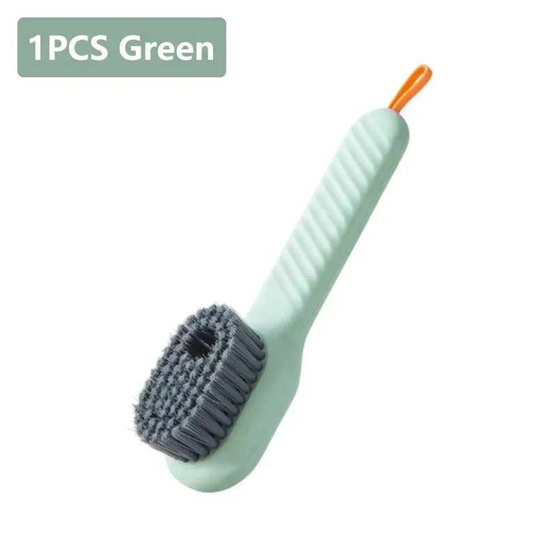 2-in-1 Liquid Dispensing Cleaning Brush