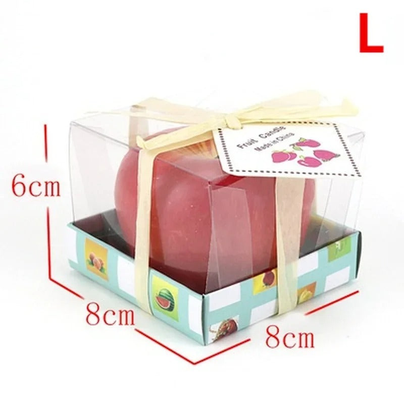 Apple Shaped Decorative Scented Candle