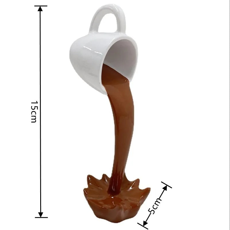 Floating Coffee Cup Sculpture 3(PCS)