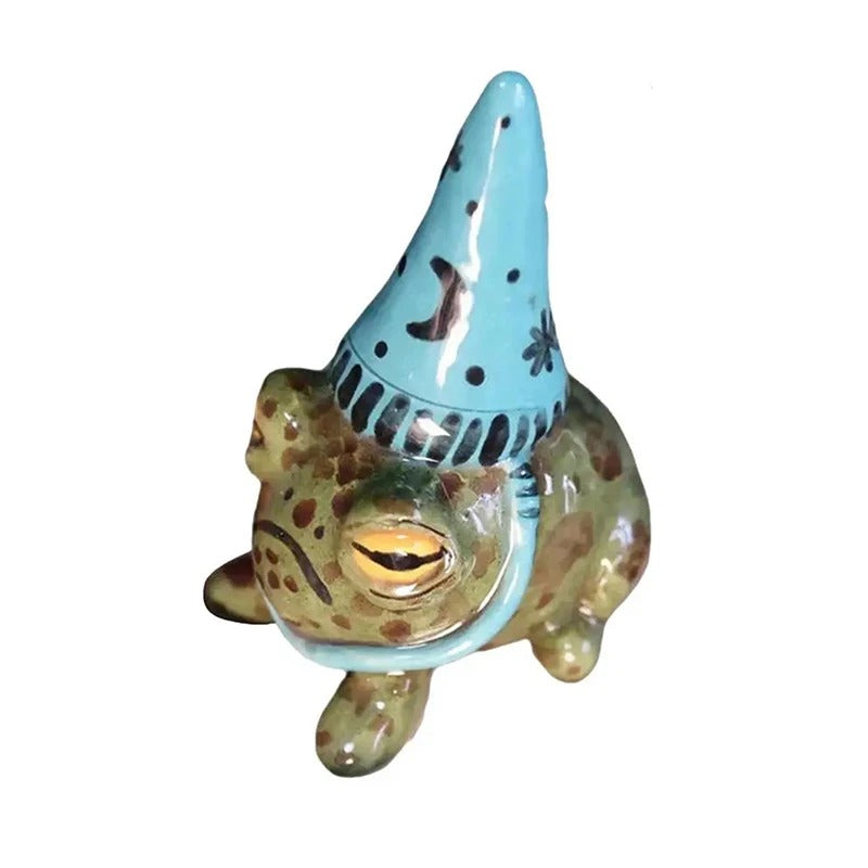 Spell bound Frog Garden Statue