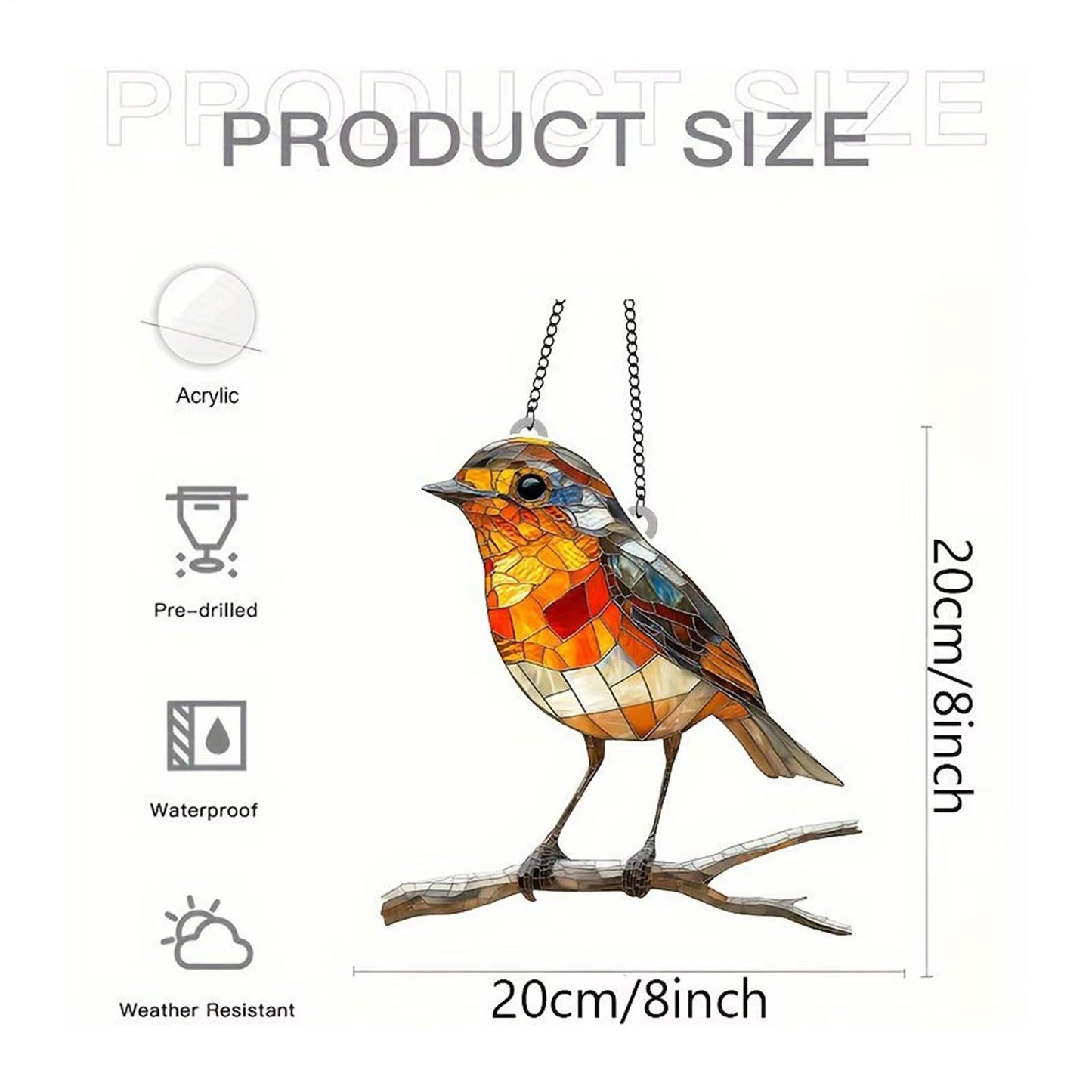 Crystal Sun Catcher (2PCS Set)