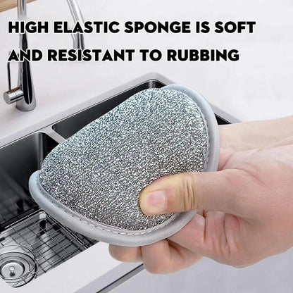 Double Sided Dishwashing Sponge (5pcs)