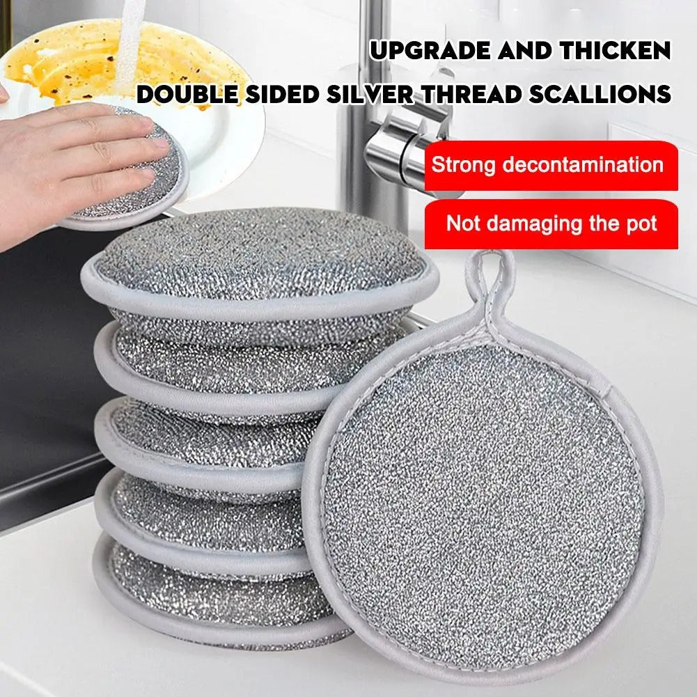 Double Sided Dishwashing Sponge (5pcs)