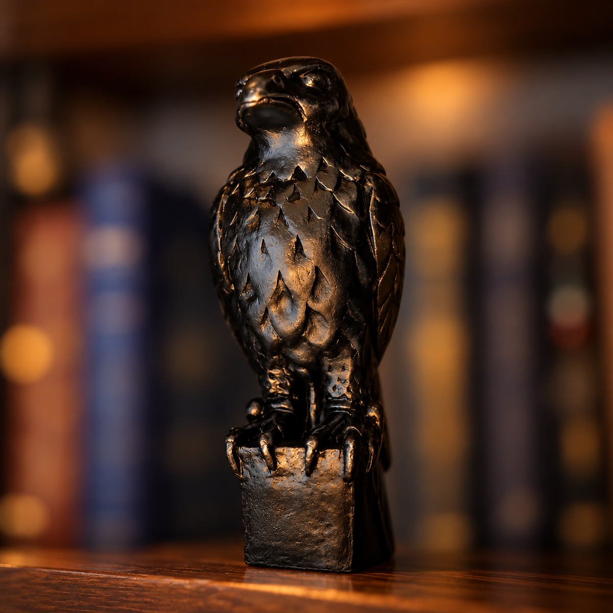 Black Falcon Statue