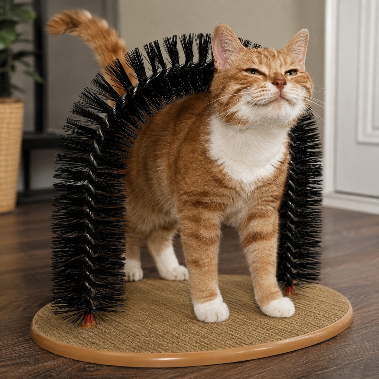Self-Grooming Cat Arch