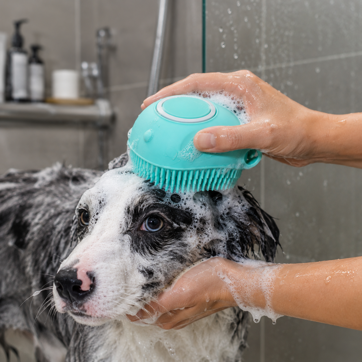 Pet Bath Massage Brush