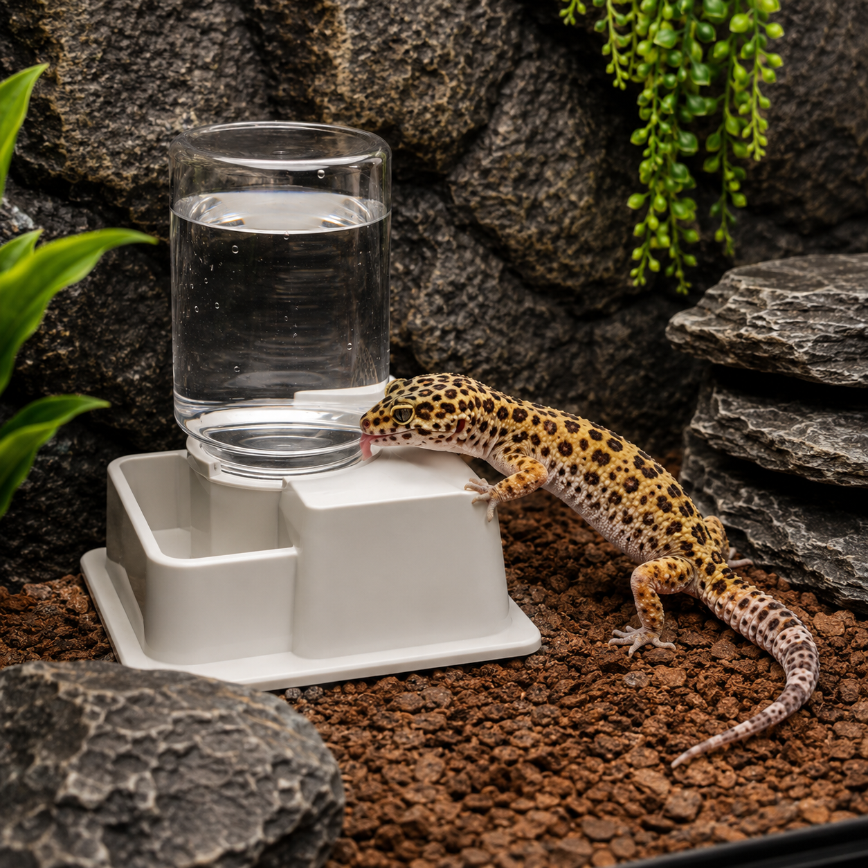 Automatic Reptile Water Dispenser