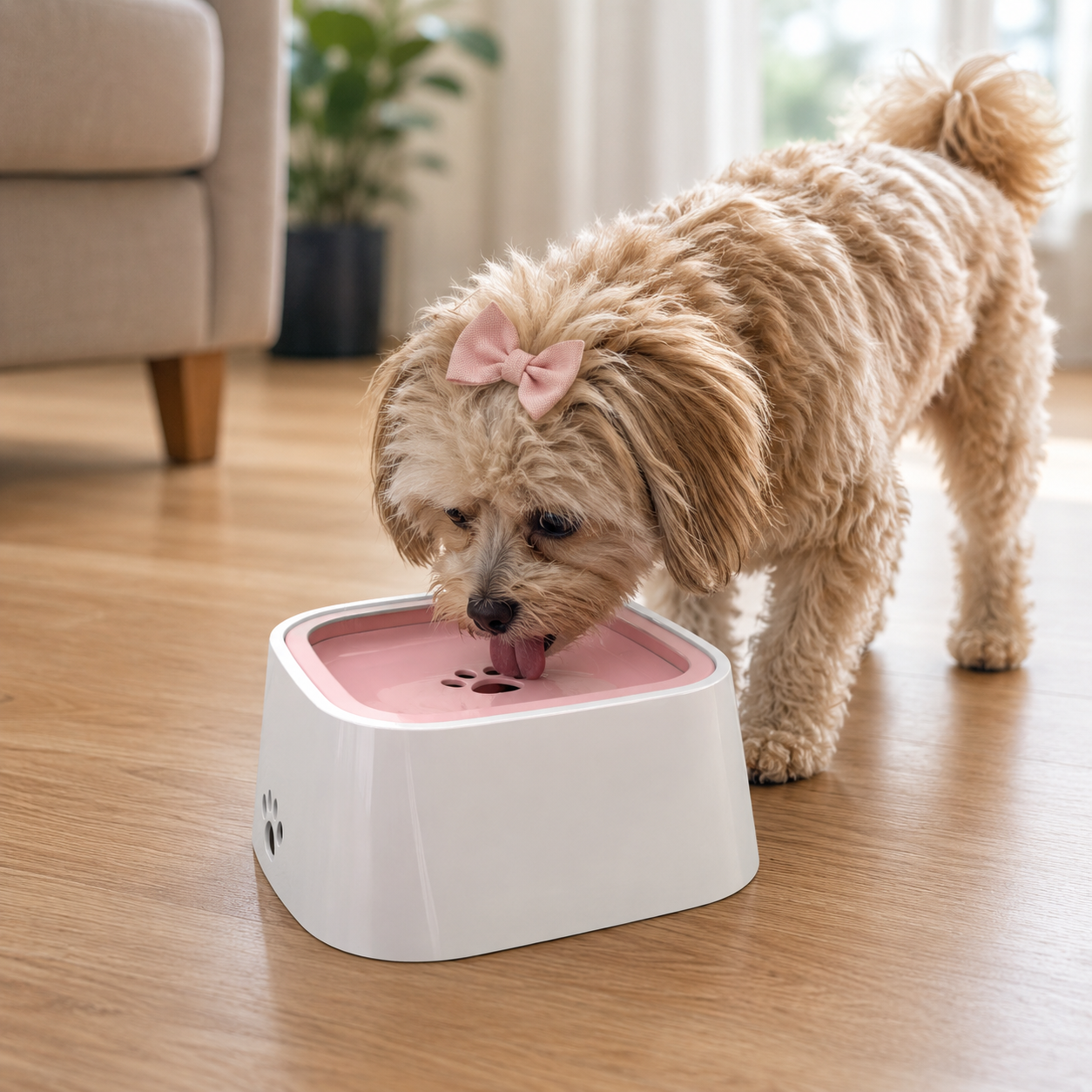 Anti-Splash Pet Water Bowl