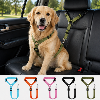 Adjustable Dog Car Safety Belt