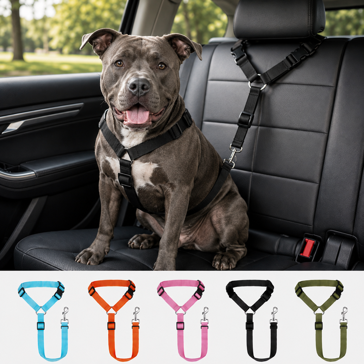 Adjustable Dog Car Safety Belt