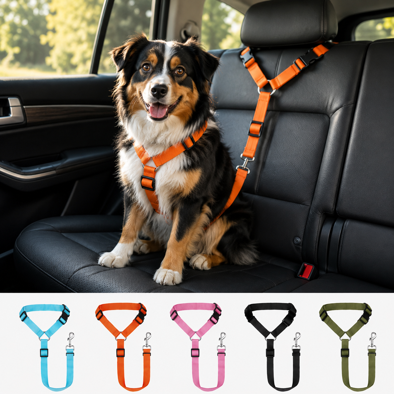 Adjustable Dog Car Safety Belt