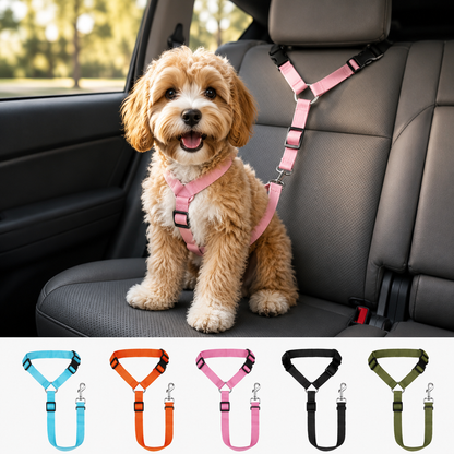 Adjustable Dog Car Safety Belt