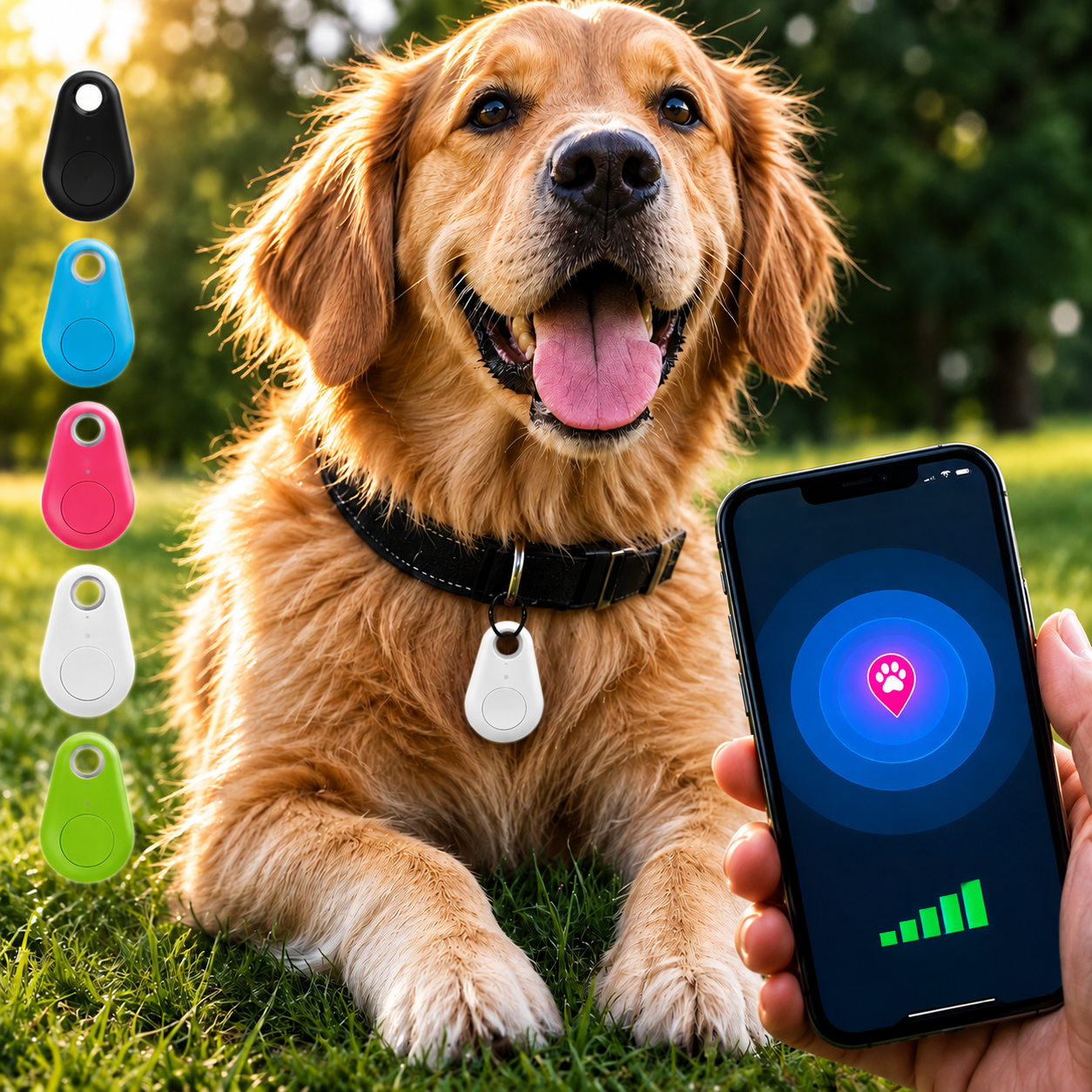 Smart Pet Anti-Lost Bluetooth Tracker