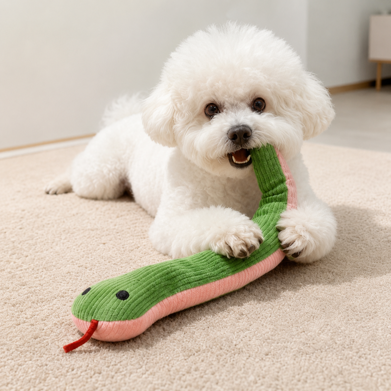 Interactive Snake Tug Toy