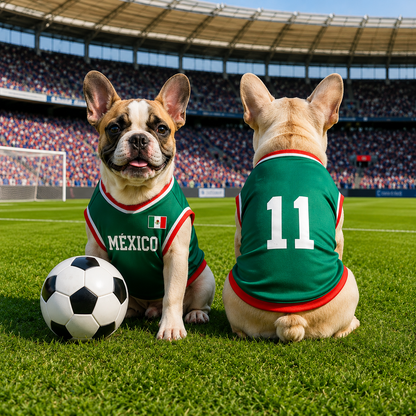 Mexico Soccer Dog Jersey