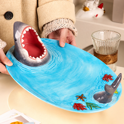 Shark Attack Serving Tray