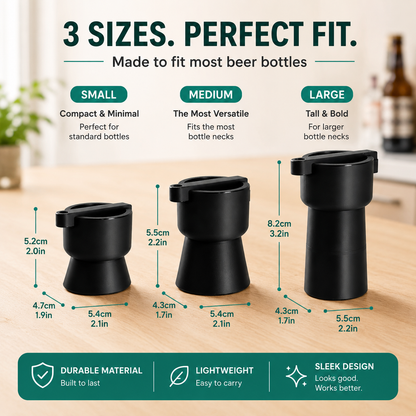 CapPop™ – The One-Press Bottle Opener (Pack of 3)