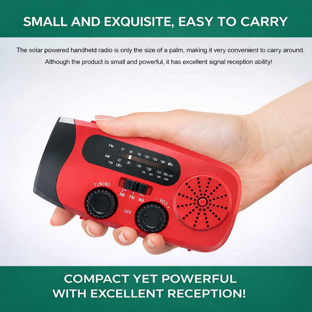 Kumberd™ Emergency Solar Radio